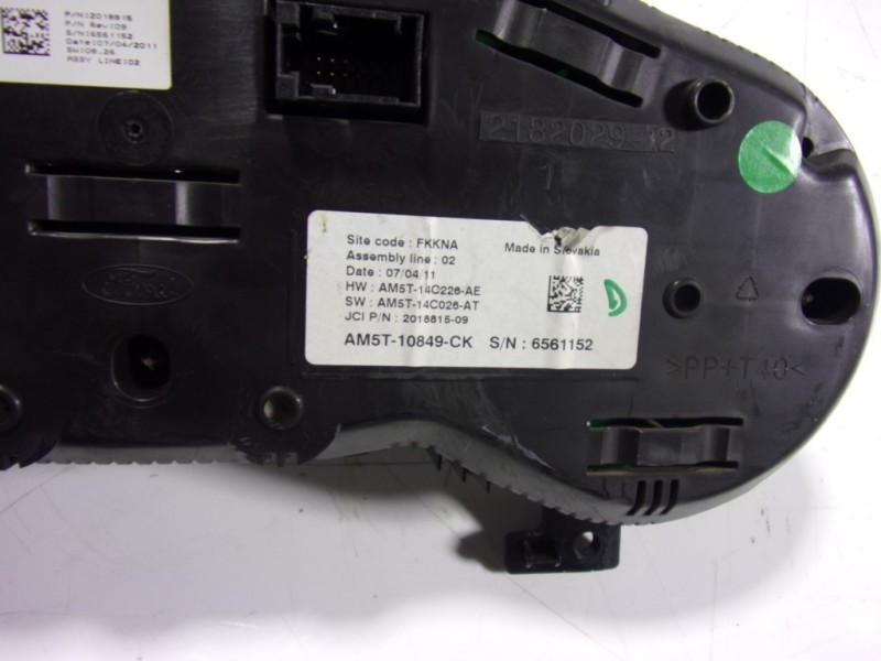 Recambio de cuadro instrumentos para ford c-max 1.6 tdci cat referencia OEM IAM 2254319 AM5T14C226AE 