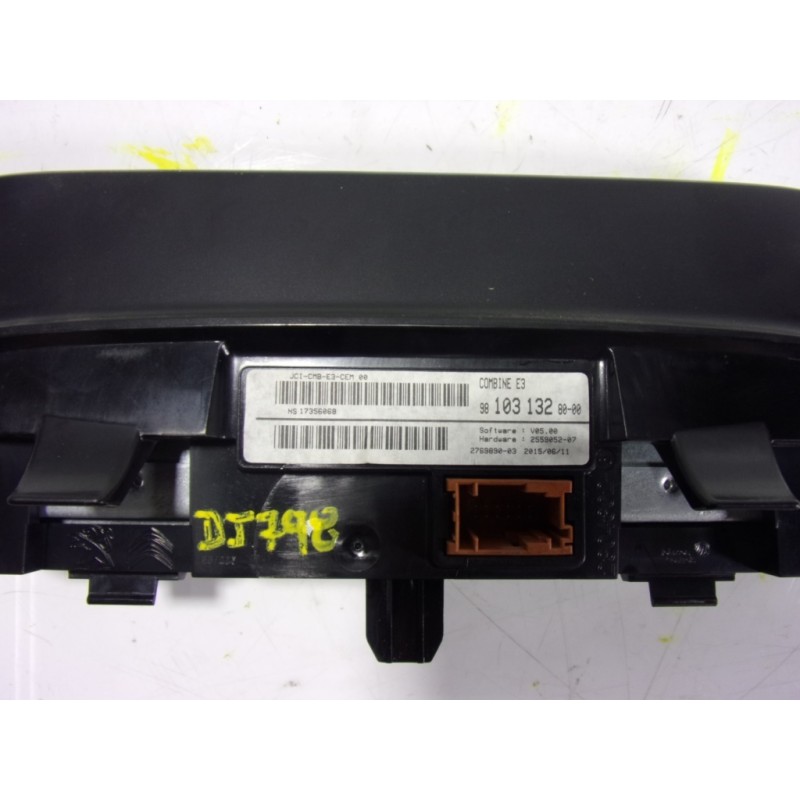 Recambio de cuadro instrumentos para citroën c4 cactus 1.6 e-hdi fap referencia OEM IAM 9813854080 9810313280 