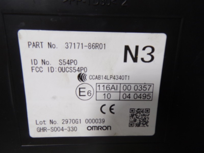 Recambio de modulo electronico para suzuki vitara 1.4 16v boosterjet cat referencia OEM IAM  3717186R01 