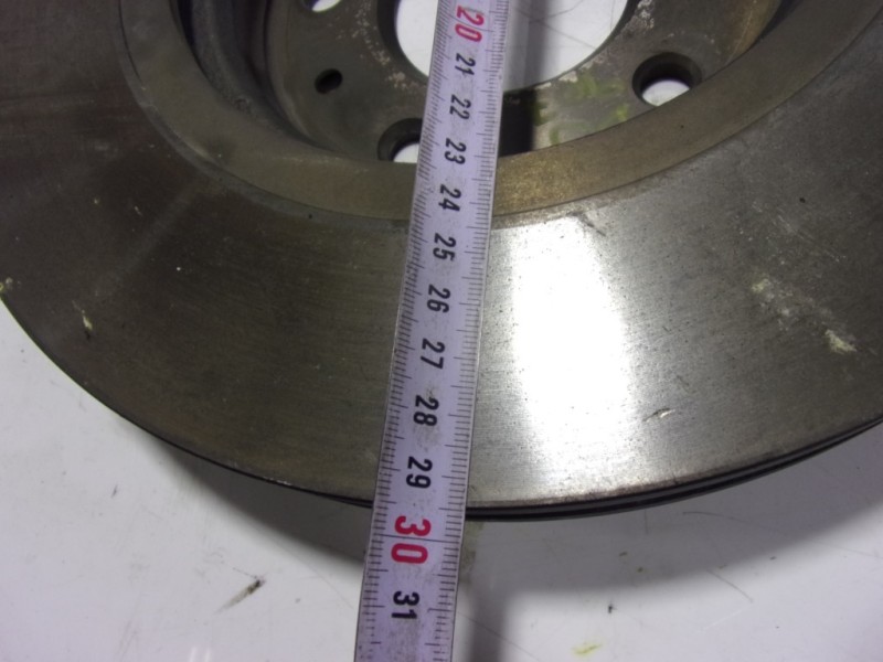 Recambio de disco freno delantero para nissan qashqai (j10) tekna referencia OEM IAM 40206JD00A  