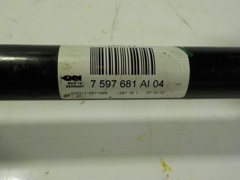 Recambio de transmision trasera izquierda para bmw serie 1 lim. (f20) 2.0 turbodiesel referencia OEM IAM  7597681 