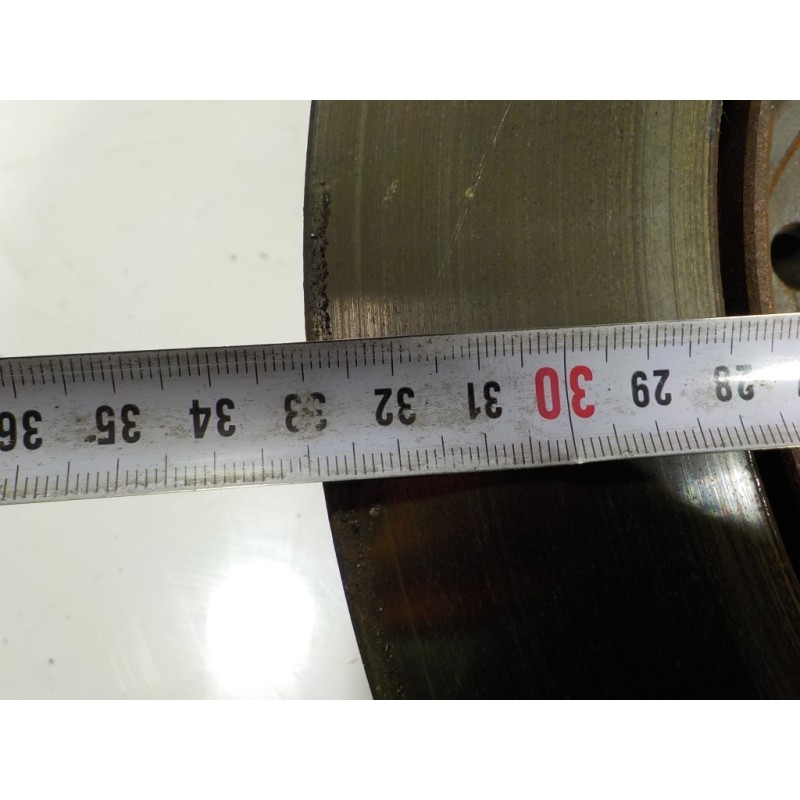 Recambio de disco freno trasero para porsche cayenne (typ 9pa) 3.2 v6 cat referencia OEM IAM 95535240130  