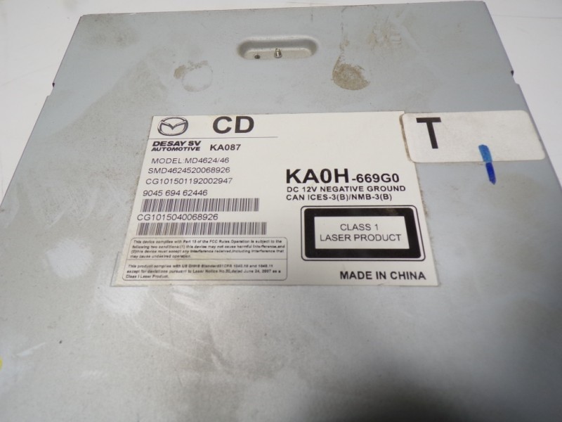 Recambio de sistema navegacion gps para mazda cx-5 center-line awd referencia OEM IAM KA0T611J0A MD462446 