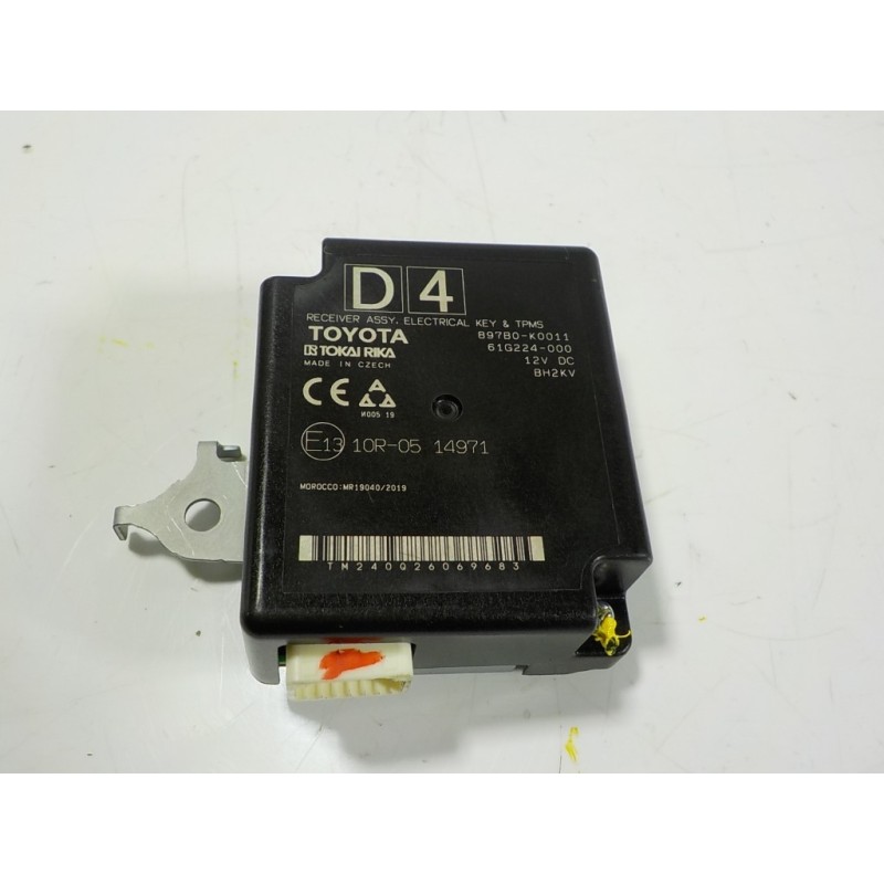 Recambio de modulo electronico para toyota yaris 1.5 vvti hev referencia OEM IAM 897A0K0011 897B0K0011 