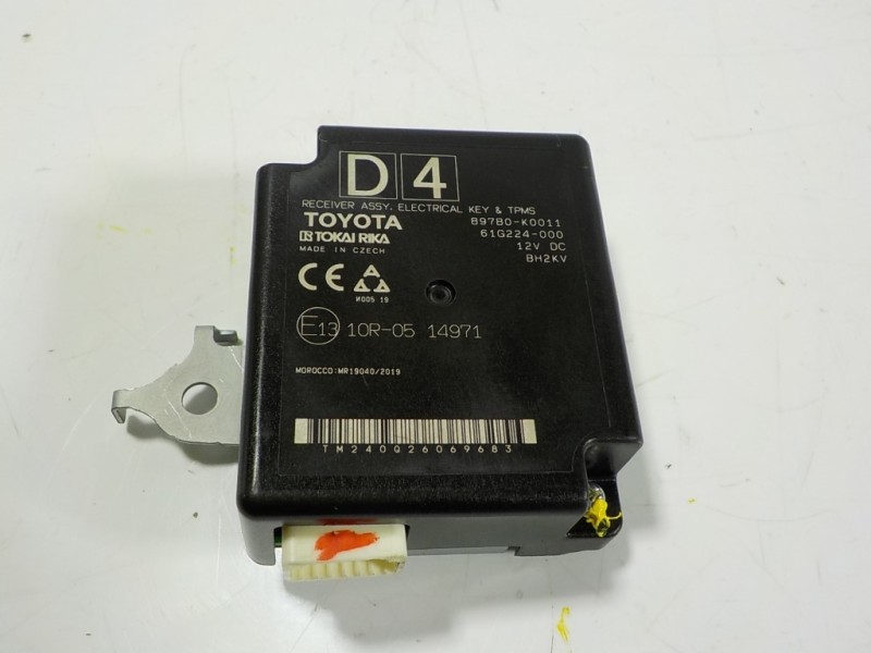 Recambio de modulo electronico para toyota yaris 1.5 vvti hev referencia OEM IAM 897A0K0011 897B0K0011 