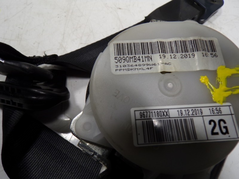 Recambio de cinturon seguridad trasero izquierdo para citroën c4 grand picasso shine referencia OEM IAM 96771180XX 96771180XX 