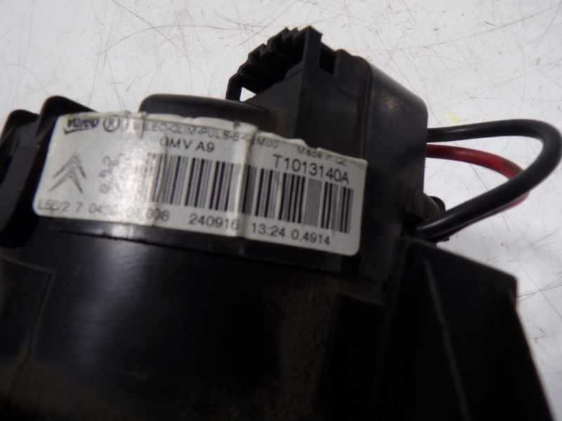 Recambio de motor calefaccion para peugeot 208 1.6 blue-hdi fap referencia OEM IAM 1608182080 T1013140A 