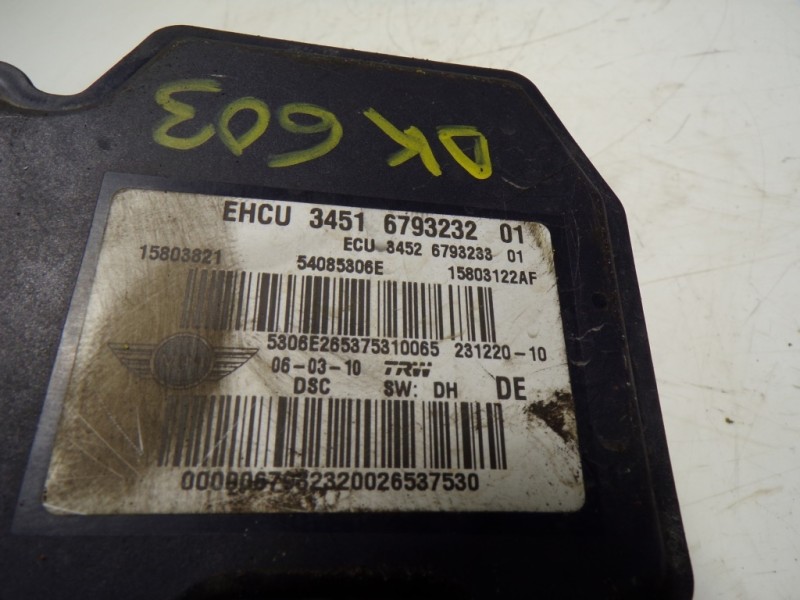Recambio de abs para mini mini (r56) 1.6 16v referencia OEM IAM  34516793232 