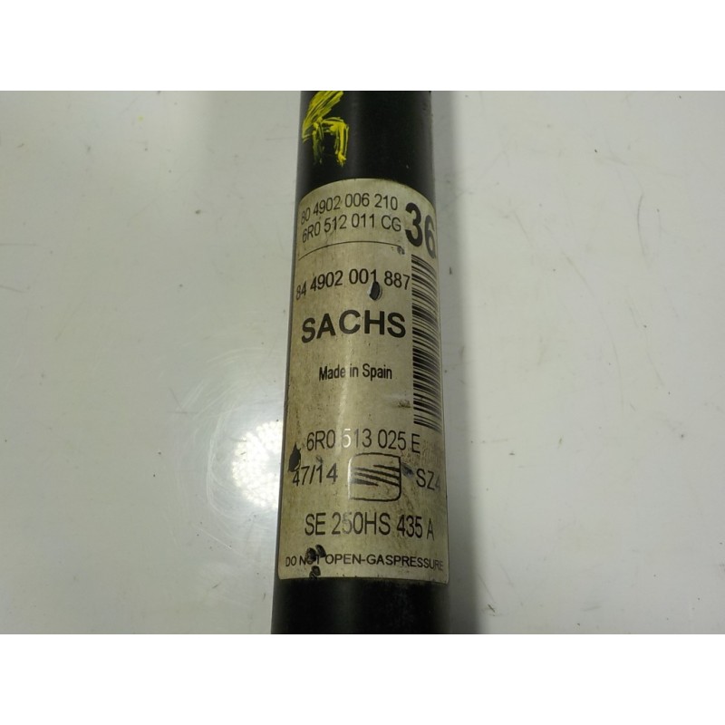 Recambio de amortiguador trasero izquierdo para seat ibiza (6j5) 1.2 tsi referencia OEM IAM 6R0513025E 6R0513025E 