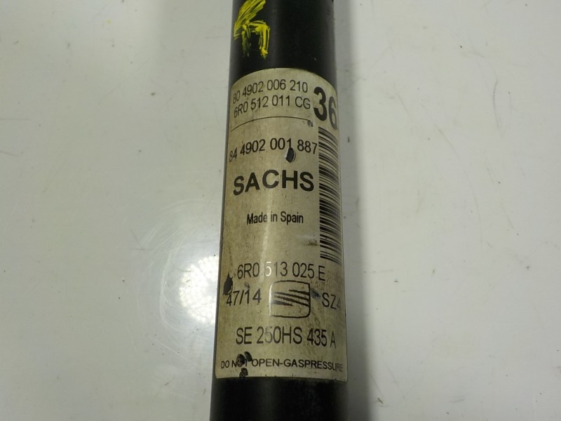 Recambio de amortiguador trasero izquierdo para seat ibiza (6j5) 1.2 tsi referencia OEM IAM 6R0513025E 6R0513025E 
