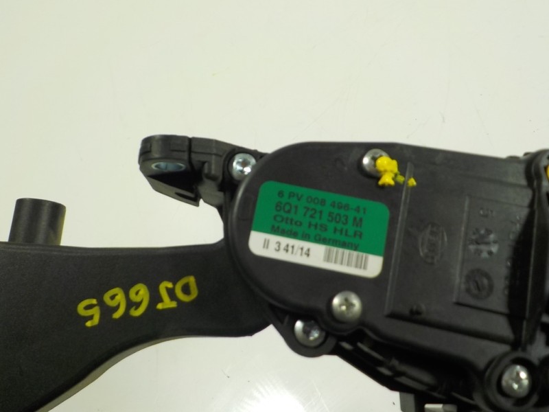 Recambio de potenciometro pedal para seat ibiza (6j5) 1.2 tsi referencia OEM IAM 6Q1721503M 6Q1721503M 