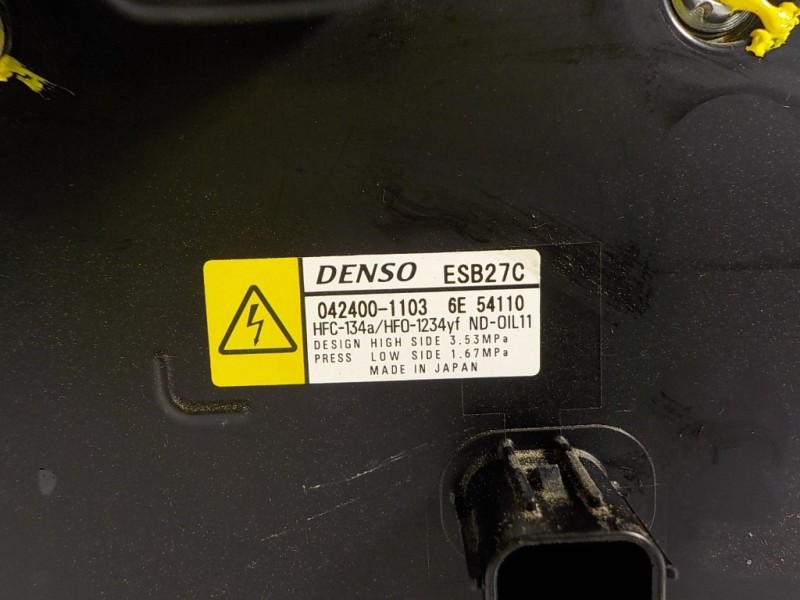 Recambio de compresor aire acondicionado para toyota rav4 hybrid 4x2 advance referencia OEM IAM 8837033051 ESB27C 0424001103