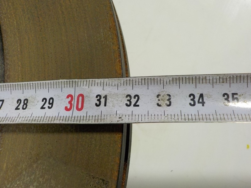 Recambio de disco freno trasero para toyota rav4 hybrid 4x2 advance referencia OEM IAM 4243142080 31,7CM 