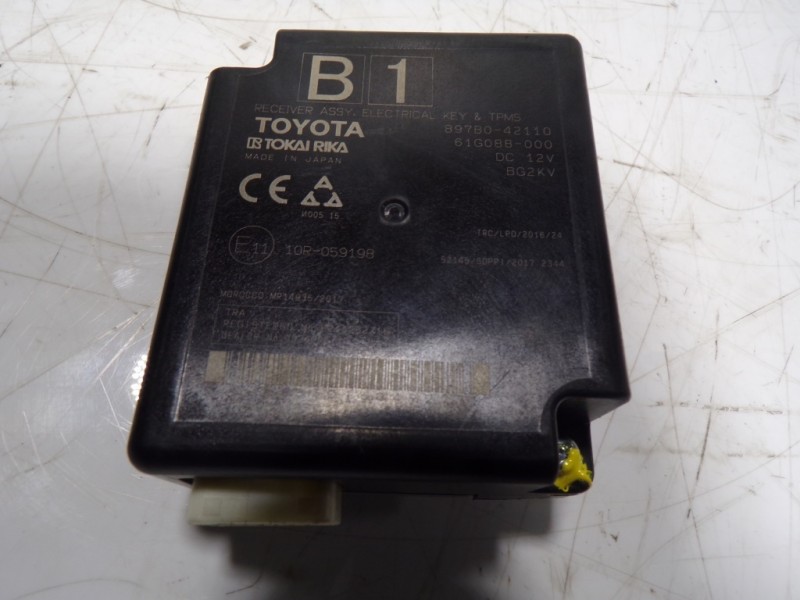 Recambio de modulo electronico para toyota rav4 hybrid 4x2 advance referencia OEM IAM 897B042110 897B042110 61G088000