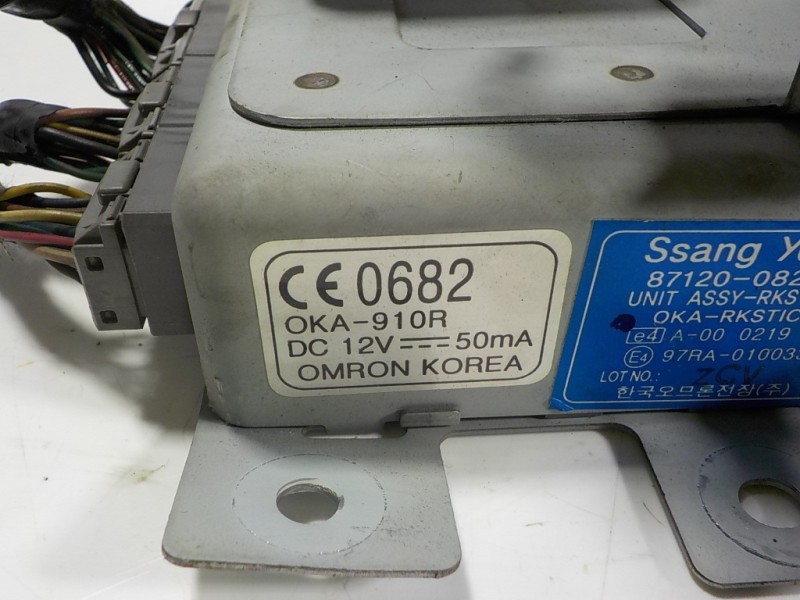 Recambio de modulo electronico para ssangyong rexton 2.7 turbodiesel cat (euro 4) referencia OEM IAM  8712008200 