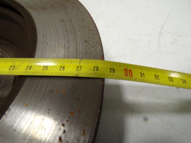 Recambio de disco freno trasero para subaru xv (g5) executive plus referencia OEM IAM   