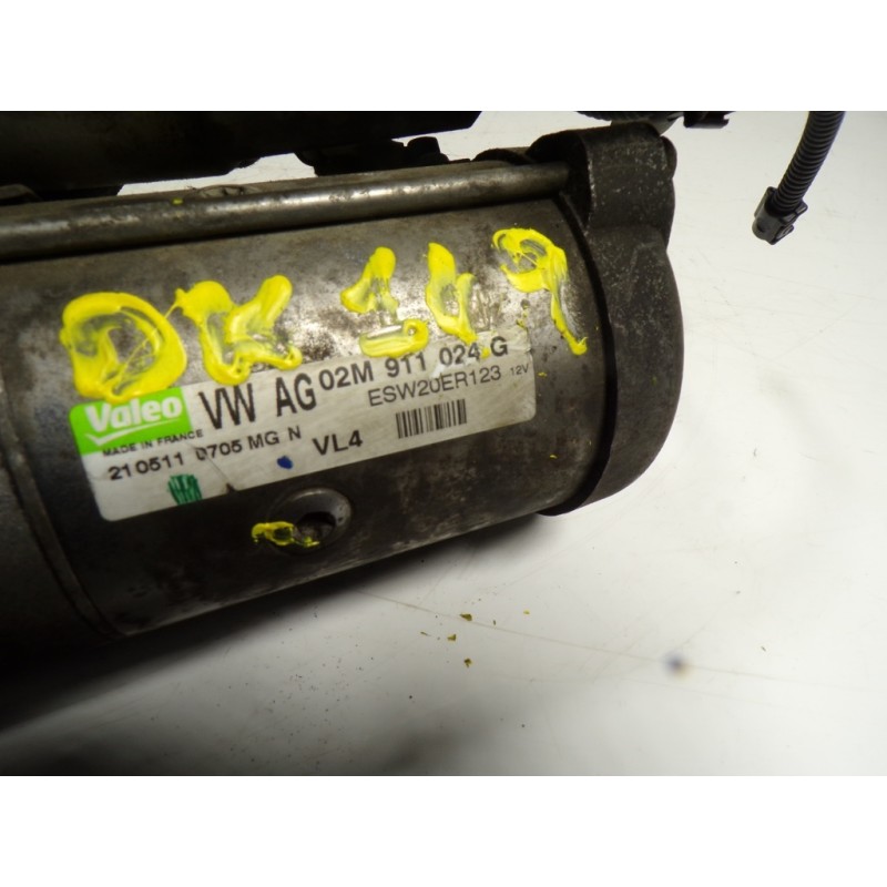 Recambio de motor arranque para audi a3 sportback (8p) 2.0 tdi referencia OEM IAM 02M911024C 02M911024G 