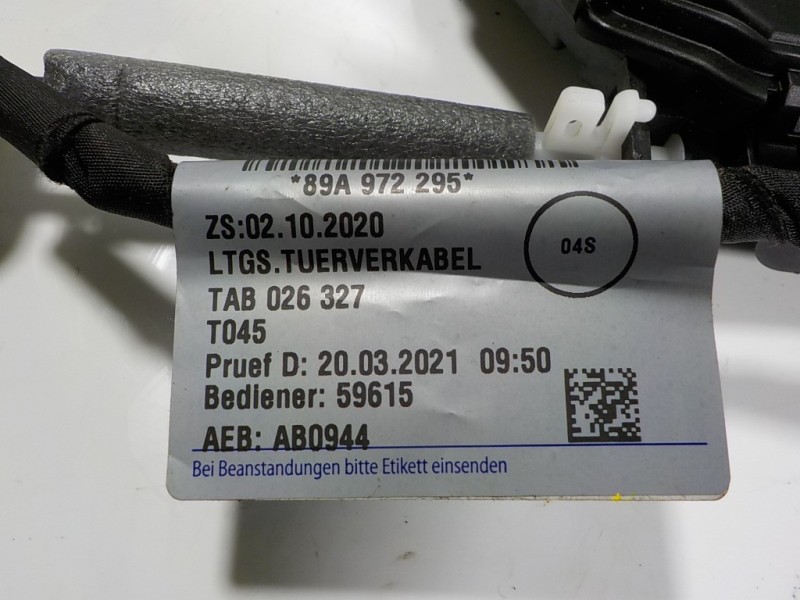 Recambio de cerradura puerta delantera izquierda para audi q4 e-tron aq4e f4bac3 referencia OEM IAM 5TB837015C 5TB837015C 