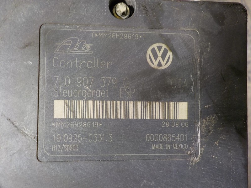 Recambio de abs para volkswagen touareg (7l6) 3.0 v6 tdi dpf referencia OEM IAM 7L0614111HBEF 7L0614111H 