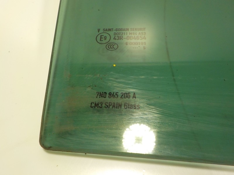 Recambio de cristal puerta trasero derecho para seat alhambra (710) reference referencia OEM IAM 7N0845206A 7N0845206A 