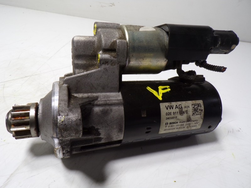 Recambio de motor arranque para seat alhambra (710) reference referencia OEM IAM  02E911024C 