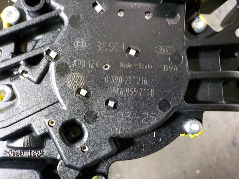 Recambio de motor limpia trasero para seat alhambra (710) reference referencia OEM IAM 7N1955023A 5K6955711B 0390201216