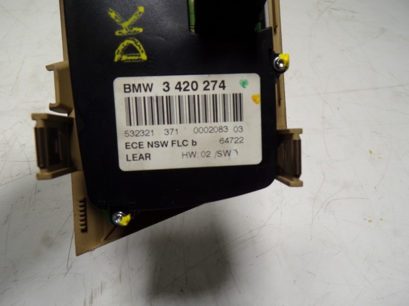 Recambio de mando luces para bmw x3 (e83) 2.0 16v diesel cat referencia OEM IAM 61313420274 3420274 