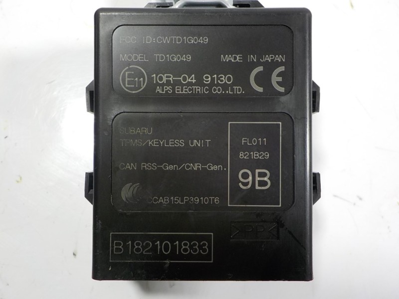 Recambio de modulo electronico para subaru xv (g5) executive plus referencia OEM IAM  FL011821B29 