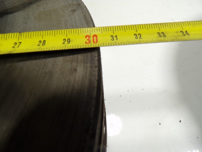 Recambio de disco freno delantero para volkswagen crafter kasten (sy) 2.0 tdi referencia OEM IAM 2N0615301A  