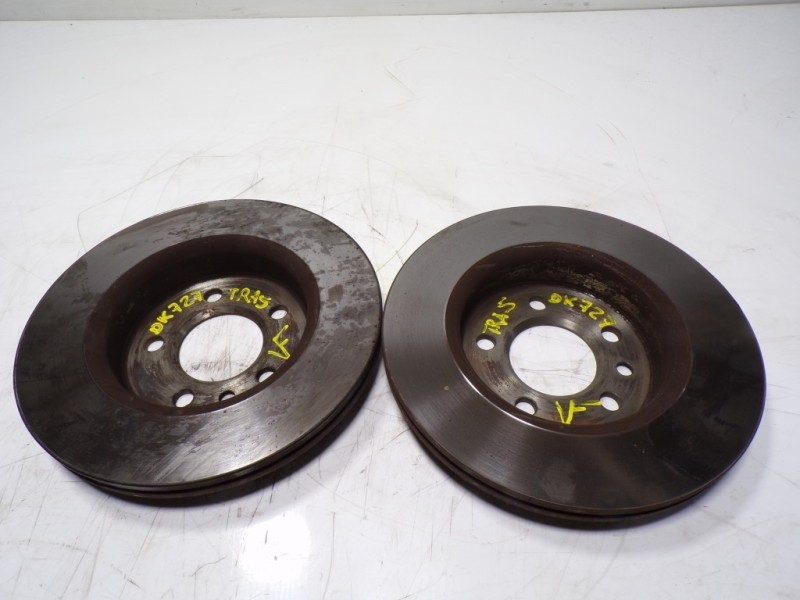 Recambio de disco freno trasero para volkswagen crafter kasten (sy) 2.0 tdi referencia OEM IAM 2N0615601  