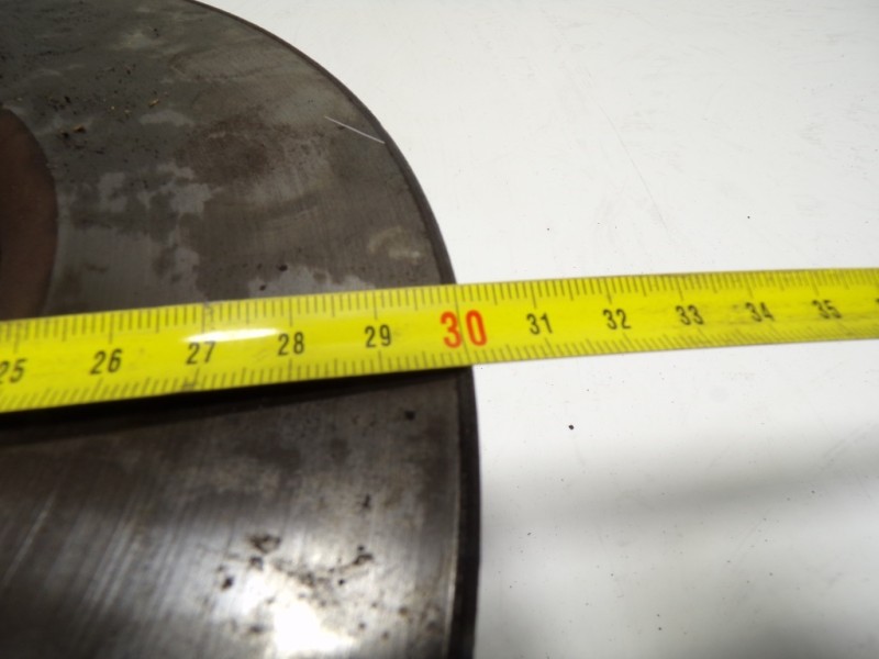 Recambio de disco freno trasero para volkswagen crafter kasten (sy) 2.0 tdi referencia OEM IAM 2N0615601  