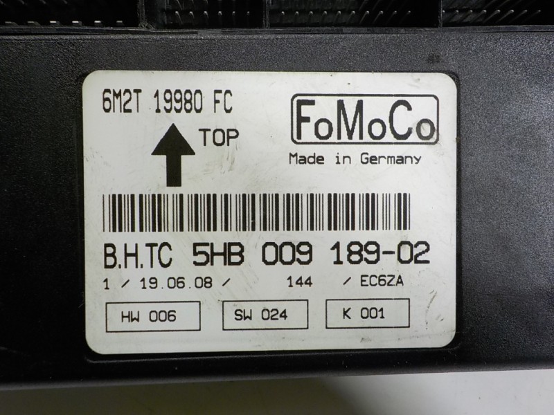 Recambio de modulo electronico para ford galaxy (ca1) 2.0 tdci cat referencia OEM IAM  6M2T19980FC 5HB00918902