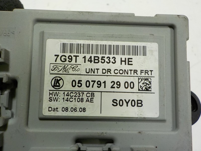 Recambio de modulo electronico para ford galaxy (ca1) 2.0 tdci cat referencia OEM IAM  7G9T14B533HE 0507912900