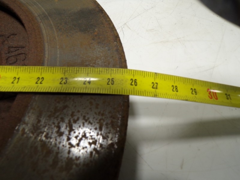 Recambio de disco freno delantero para citroën c-zero referencia OEM IAM 4249L5  