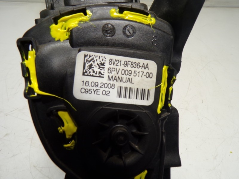 Recambio de potenciometro pedal para ford fiesta (cb1) 1.6 tdci cat referencia OEM IAM  8V219F836AA 