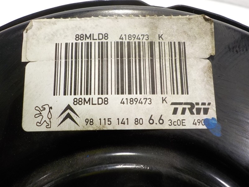 Recambio de servofreno para peugeot 2008 (--.2013) 1.6 blue-hdi fap referencia OEM IAM 1609895680 9811514180 9811514180