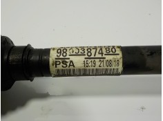 Recambio de transmision derecha para peugeot 2008 (--.2013) 1.6 blue-hdi fap referencia OEM IAM 9800387480 9800387480  2