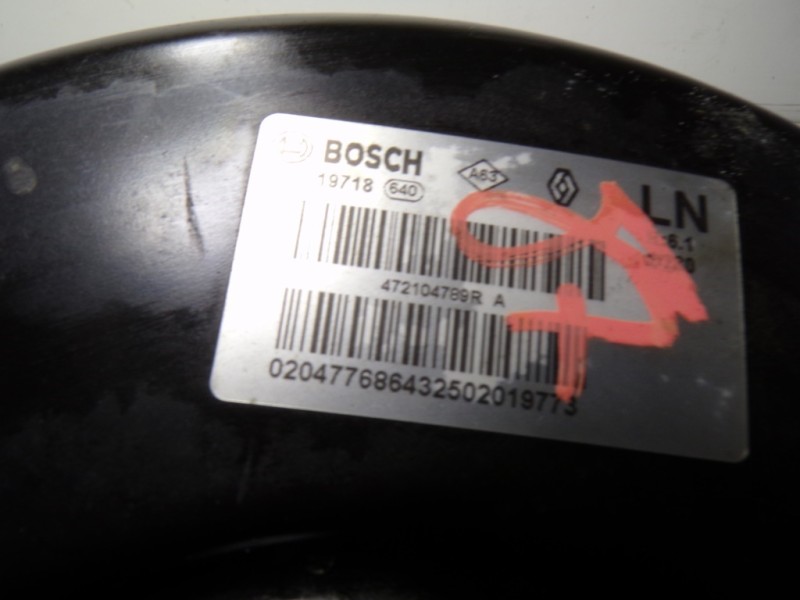 Recambio de servofreno para renault megane iv berlina 5p 1.2 tce energy referencia OEM IAM 472105948R 472104789A 