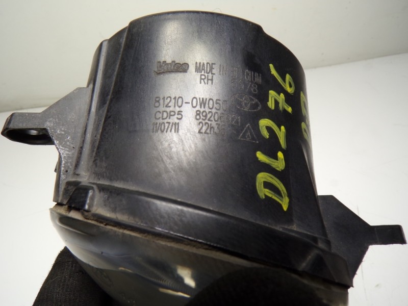 Recambio de faro antiniebla derecho para lexus ct 1.8 16v cat (híbrido) referencia OEM IAM 812100W050 812100W050 