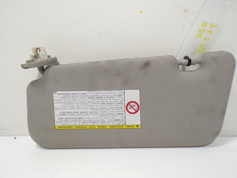 Recambio de parasol derecho para lexus ct 1.8 16v cat (híbrido) referencia OEM IAM 7431076050B0  