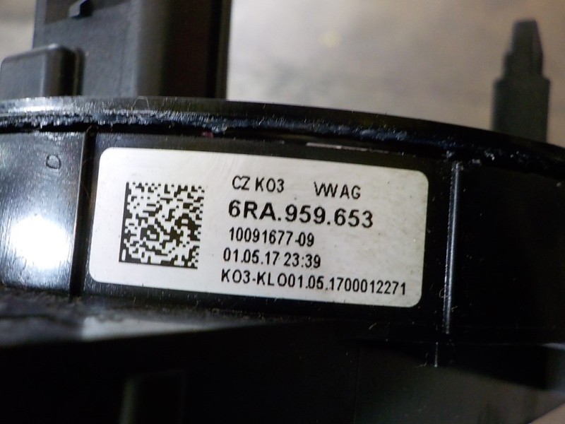 Recambio de anillo airbag para seat ibiza (kj1) 1.0 tsi referencia OEM IAM 6RA959653A 6RA959653 