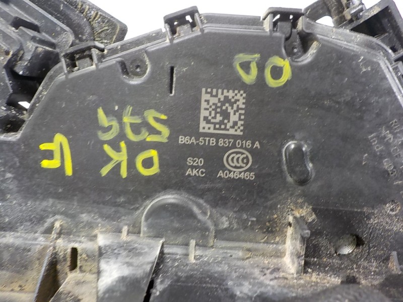 Recambio de cerradura puerta delantera derecha para seat ibiza (kj1) 1.0 tsi referencia OEM IAM 5TB837016A B6A5TB837016A 