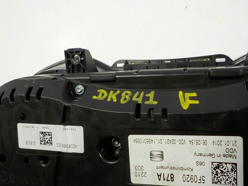 Recambio de cuadro instrumentos para seat leon (5f1) style referencia OEM IAM 5F0920871A 5F0920871A 