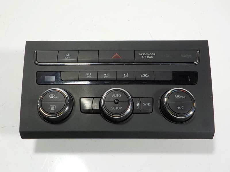 Recambio de mando climatizador para seat leon (5f1) style referencia OEM IAM 5F0907044HYMS 5F0907044D 