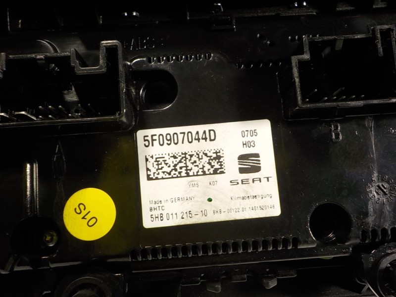 Recambio de mando climatizador para seat leon (5f1) style referencia OEM IAM 5F0907044HYMS 5F0907044D 