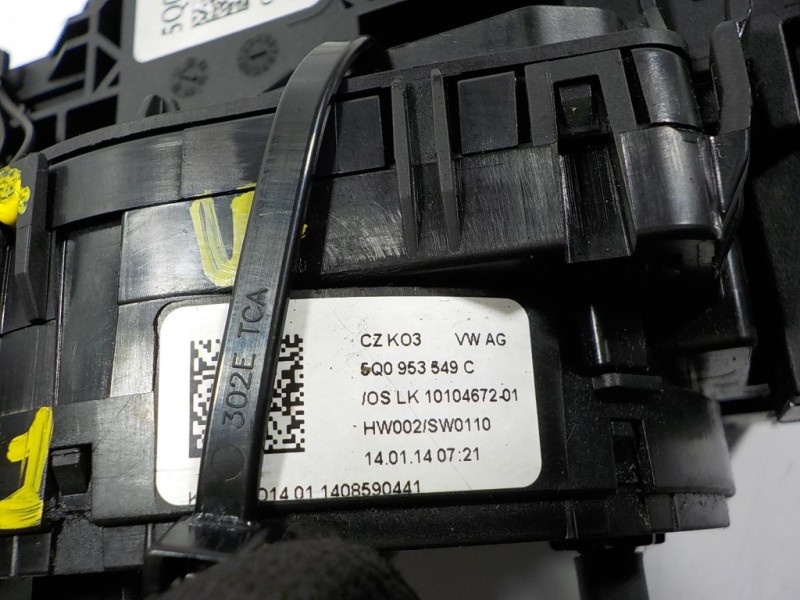 Recambio de mando intermitentes para seat leon (5f1) style referencia OEM IAM 5Q0953513AEIGI 5Q0953507DK 5Q0953549E