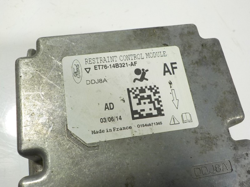 Recambio de centralita airbag para ford transit courier 1.5 tdci cat referencia OEM IAM 1882409 ET7614B321AF 