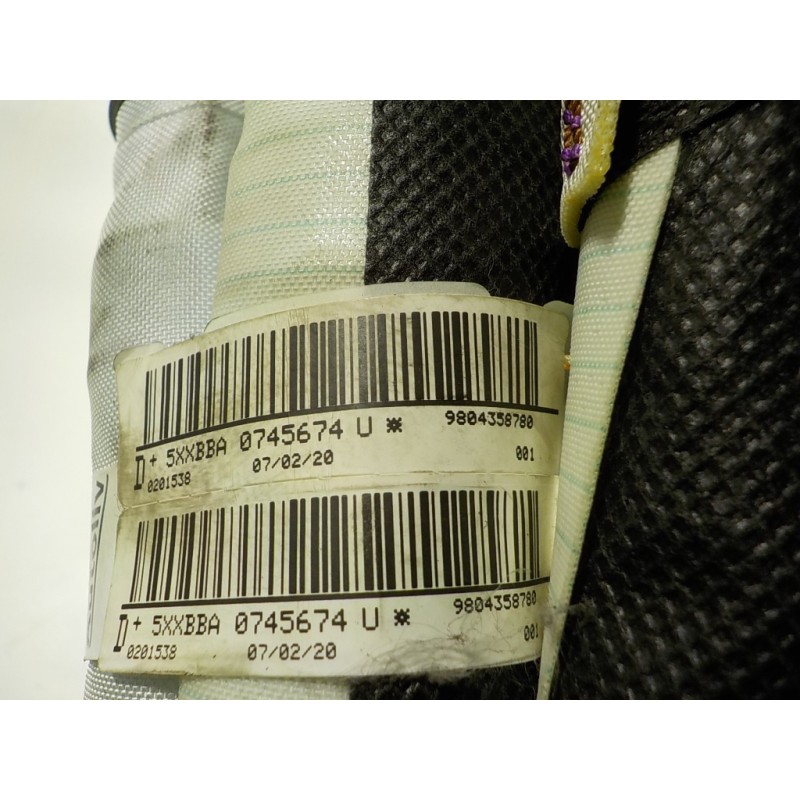 Recambio de airbag cortina delantero derecho para citroën c4 cactus 1.5 blue-hdi fap referencia OEM IAM 9804358780 9804358780 