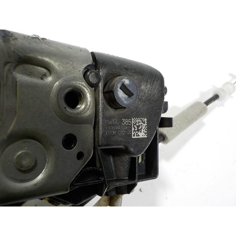 Recambio de cerradura puerta delantera izquierda para citroën c4 cactus 1.5 blue-hdi fap referencia OEM IAM 9819038580 190385 
