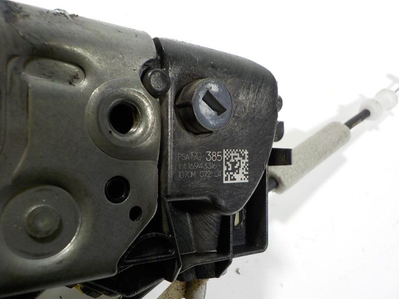 Recambio de cerradura puerta delantera izquierda para citroën c4 cactus 1.5 blue-hdi fap referencia OEM IAM 9819038580 190385 